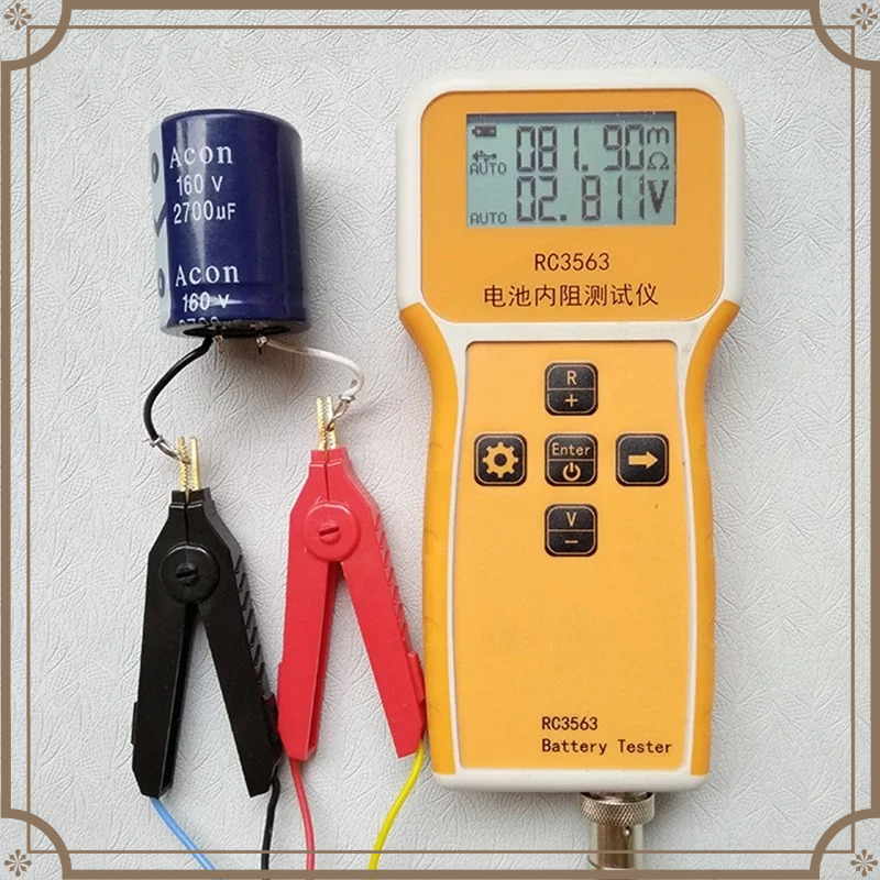 Battery Internal Resistance Tester Four Wire - Testeur de résistance interne de batterie