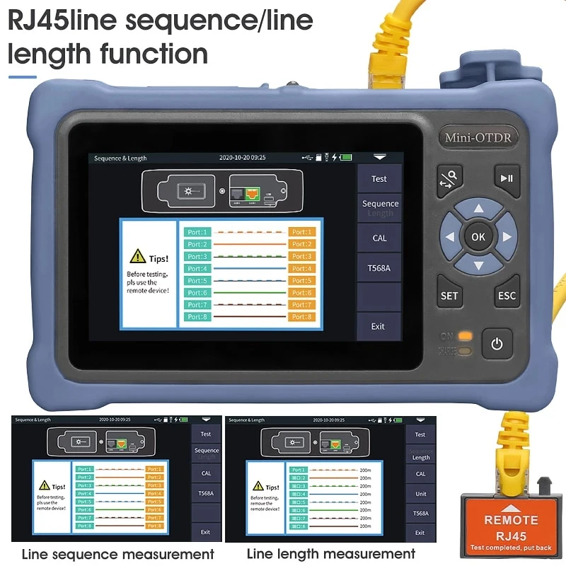Novker 12-en-1 Mini OTDR NK400 - Optical Time Domain Reflectometer Otdr 1310 1550Nm avis et prix